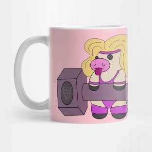 Jane Farmda! CowLick! Mug